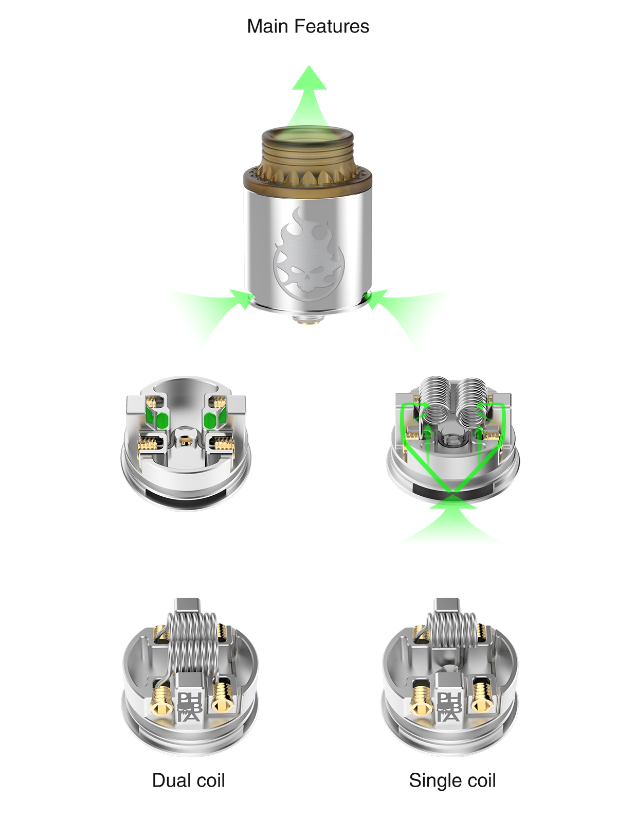 Phobia RDA 24mm by Vandy Vape vapexperts 4